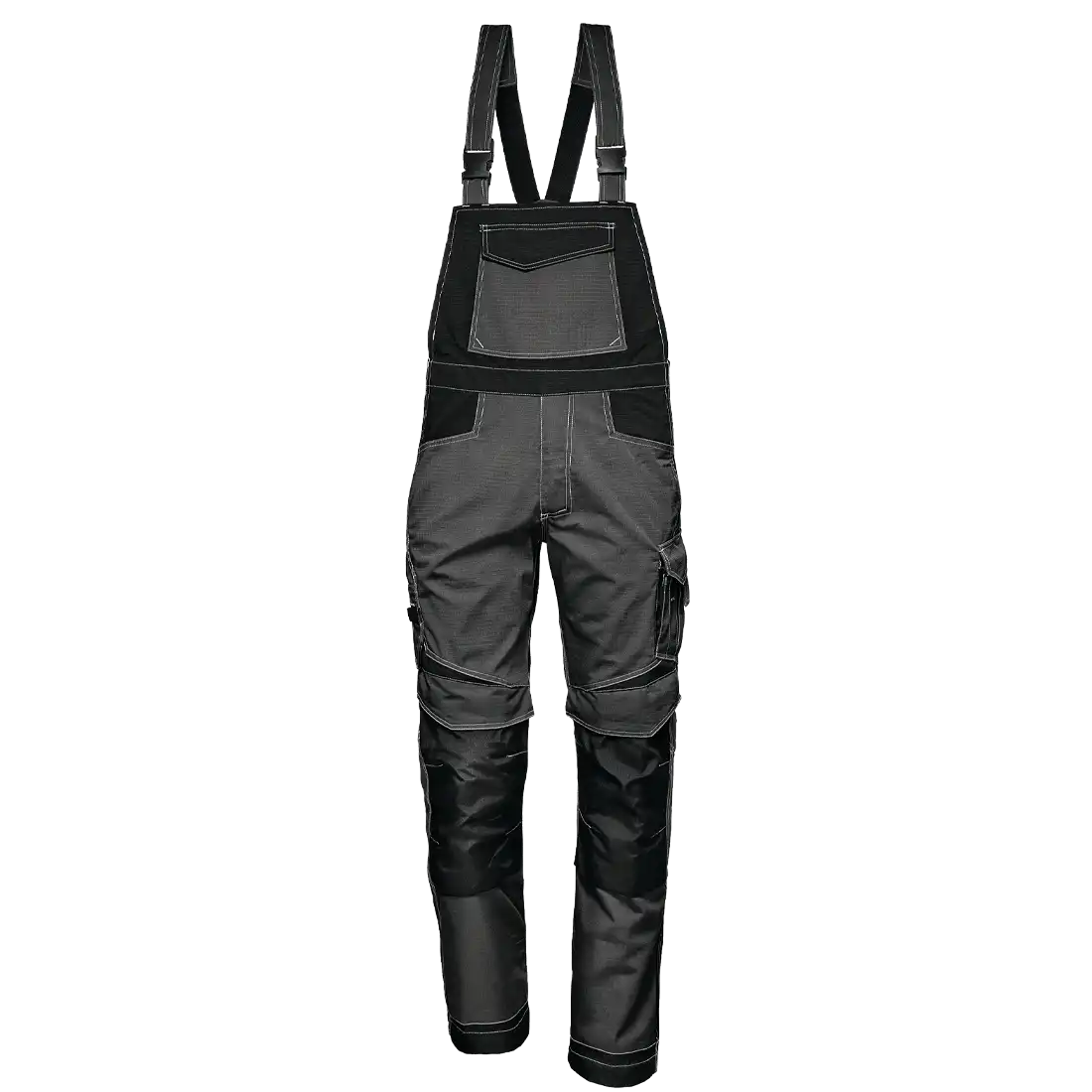SIR SAFETY INDUSTRIAL Water Repellent Bib Trousers Men - Knee Pad Pockets